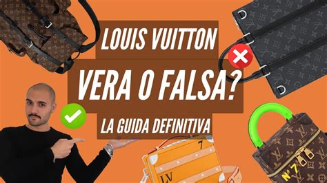 riconoscere louis vuitton falsa